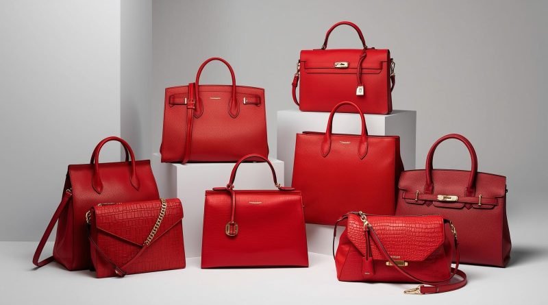 Red Designer Handbags - Statement Fashion