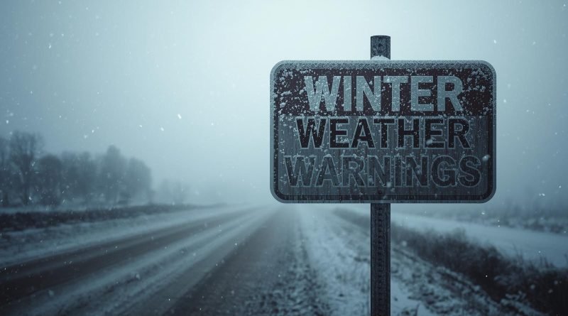 Winter Weather Warnings in 2025-2026: Severe Cold Conditions